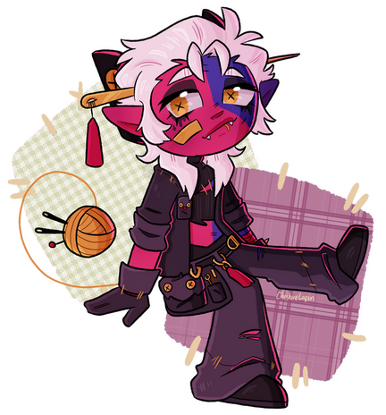 Character belongs to PatchPact on Twitch